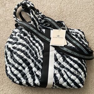 Oliver Thomas Peloton zebra tote NWT